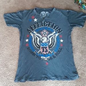 Affliction short sleeve shirt